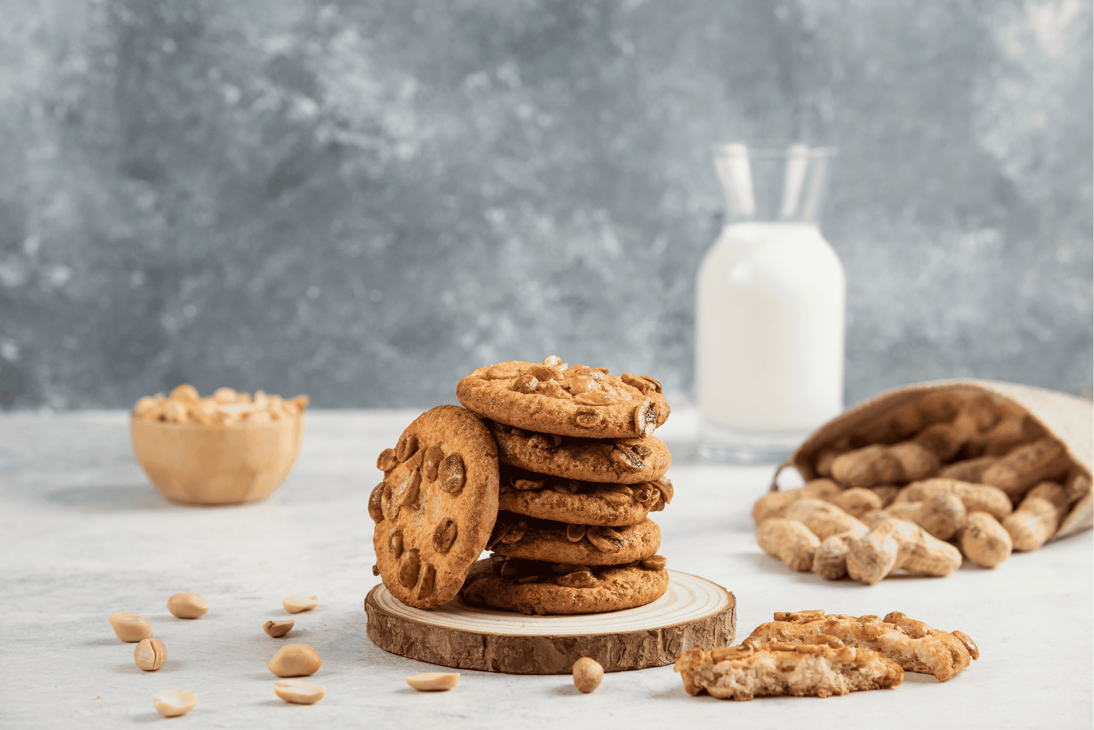 Peanut Milk Biscuits
