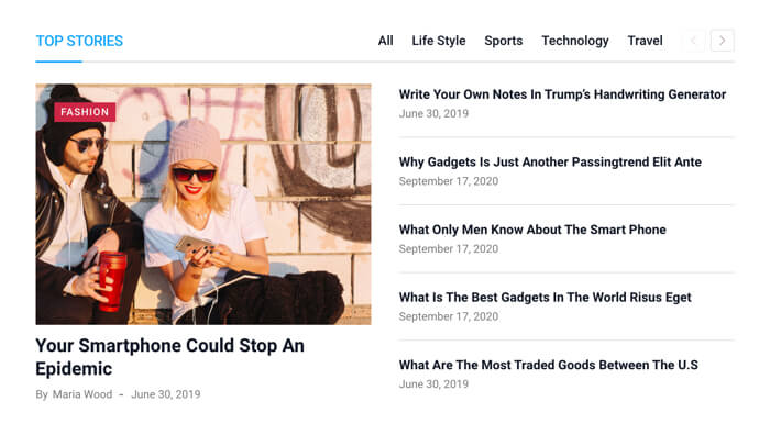 Post Module #1-Style 2