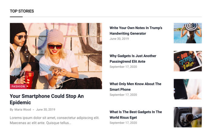 Post Module #1-Style 3