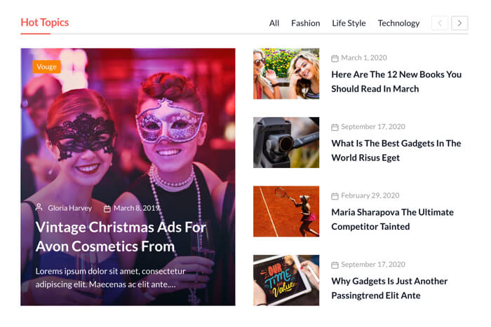 Post Module #2-Style 1