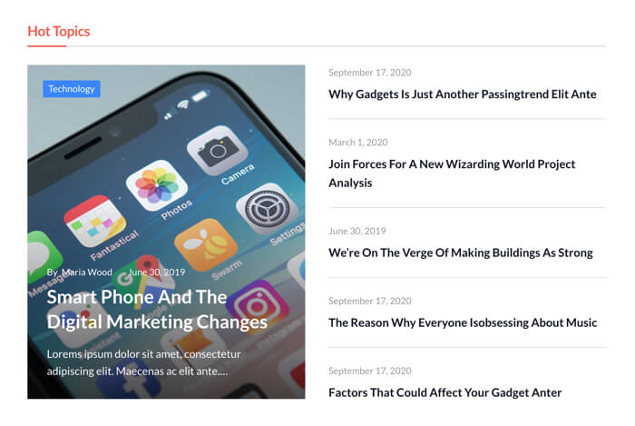 Post Module #2-Style 6