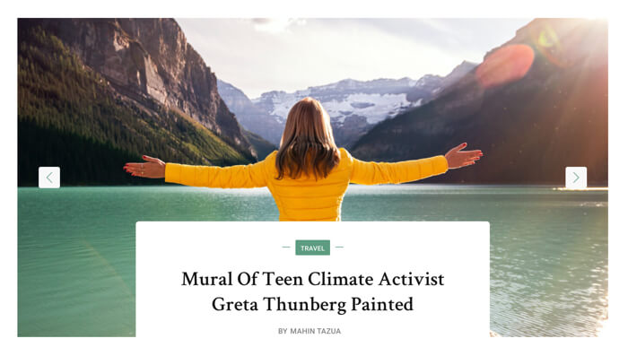 Blog Post Slider #1-Style 4