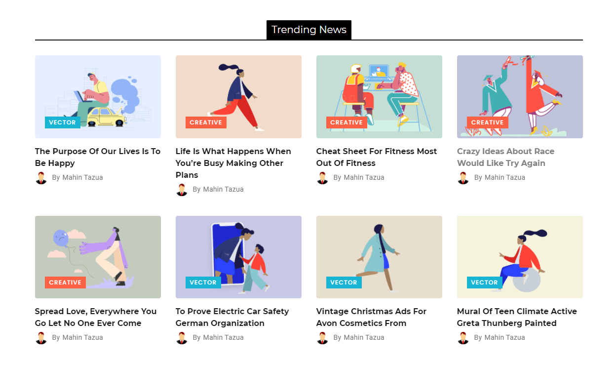 Post Grid #1-Style 7