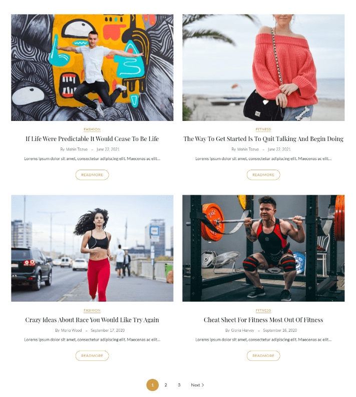 Post Grid #1-Style 8