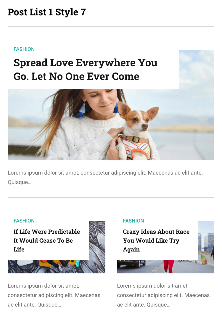 Post List #1-Style 7