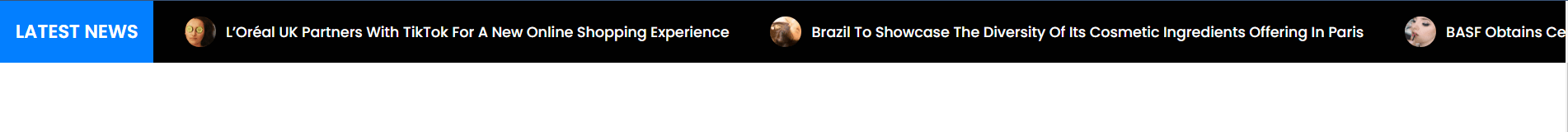 News Ticker #Style 2