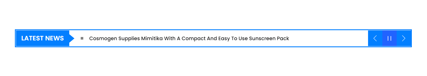 News Ticker #Style 8