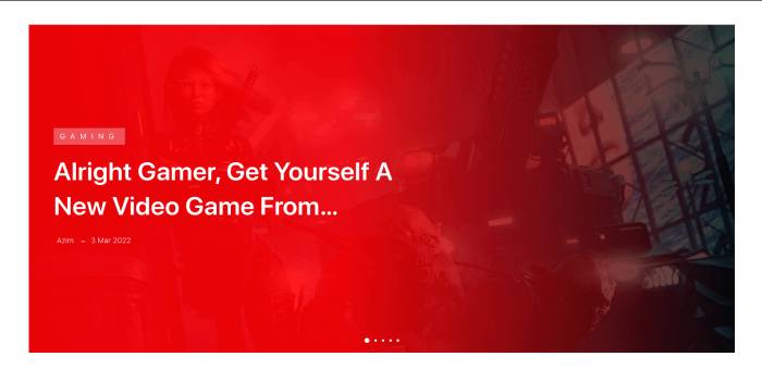 Blog Post Slider #2-Style 10