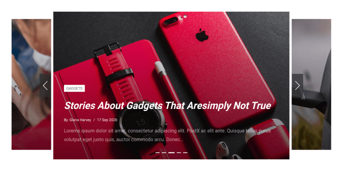 Blog Post Slider #2-Style 4