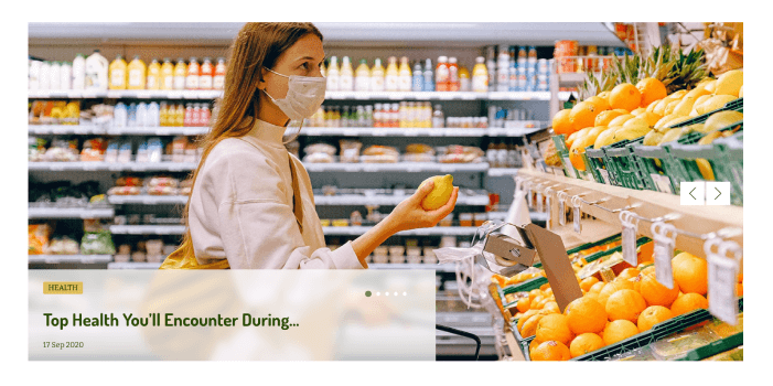 Blog Post Slider #2-Style 5