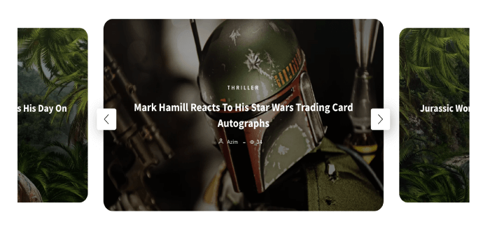 Blog Post Slider #2-Style 7