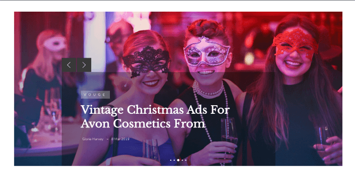 Blog Post Slider #2-Style 8