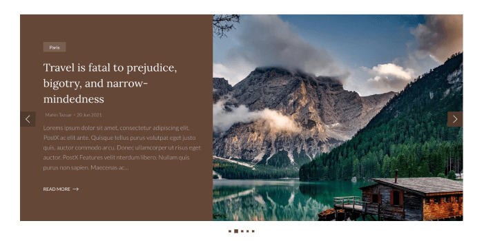 Blog Post Slider #2-Style 2