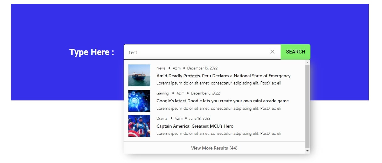 Search   PostX #style 7