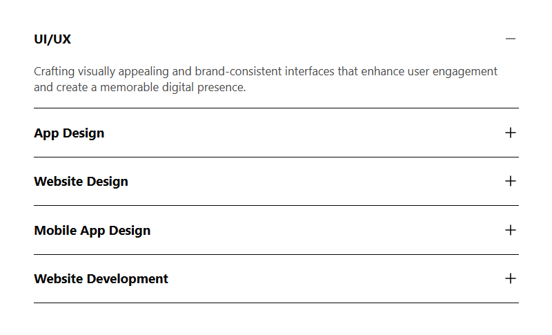 Accordion Block #Style 4