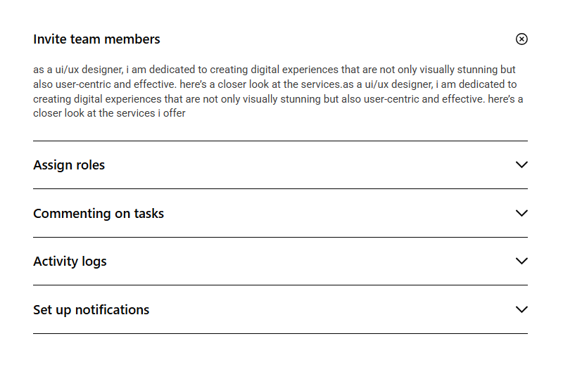 Accordion Block #Style 6