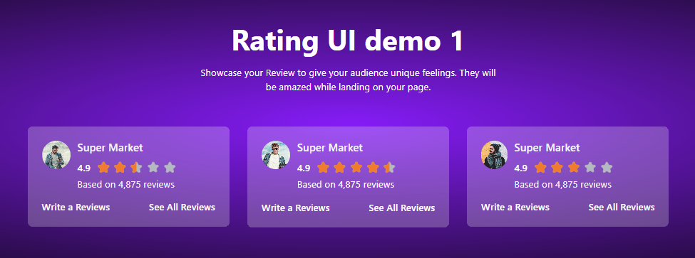 Star Rating Premade #1