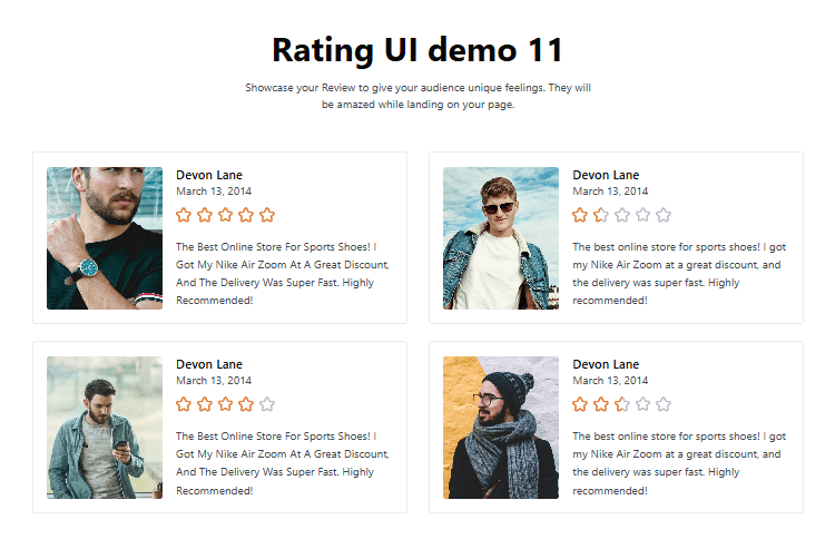 Star Rating Premade #11