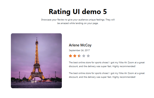 Star Rating Premade #5